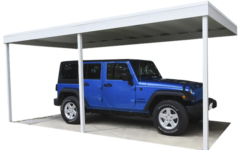 Arrow Wall Attached Carport Kits Product Image
