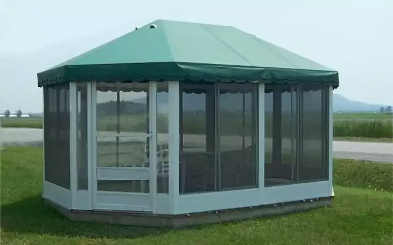 Oblong Four Season Carrousel Gazebo Thumbnail #1