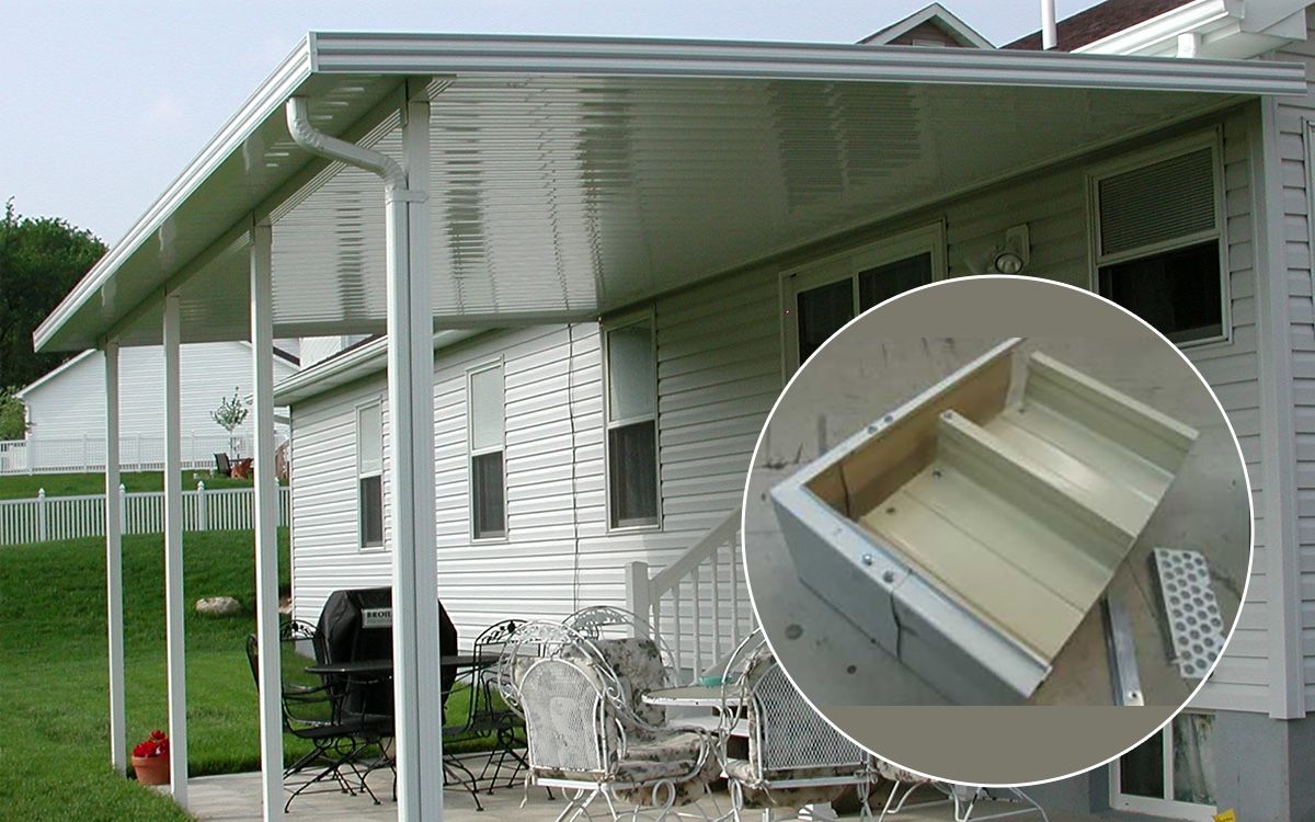 Flat Pan Patio Cover Kits Product Image